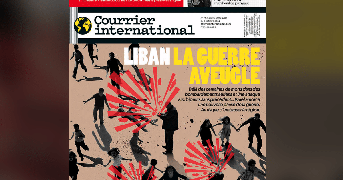 À la une de l’hebdo. Liban : la guerre aveugle