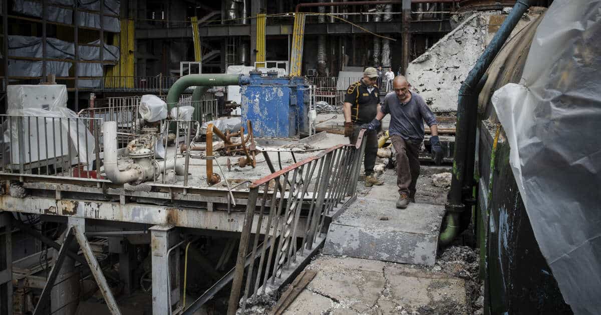 Reportage. Sur le “front énergétique” ukrainien, au milieu des turbines et des bombes