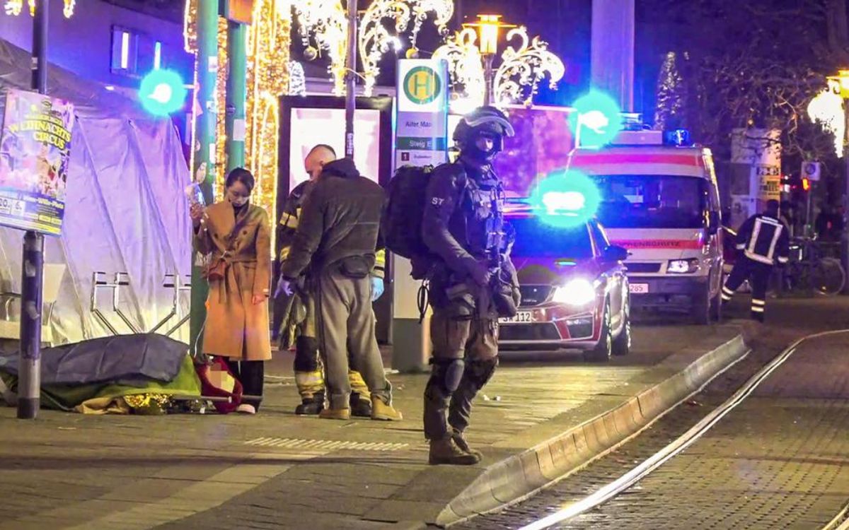 l’attaque du marché de Noël en Allemagne