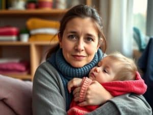 Pensa fosse influenza invece ha partorito una bimba in casa