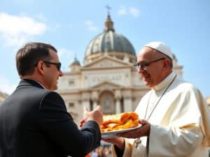 Riceve una lettera dal Vaticano e scrive al Papa: "Facciamo i panzerotti insieme"