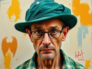 I suoi dipinti "brutti" diventano virali: adesso è sommerso di richieste