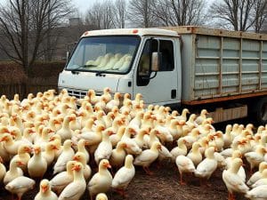 Centomila uova rubate da un camion: valevano 40mila dollari