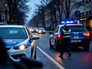 La padrona ha un malore, il suo cane ferma una volante della polizia e la salva