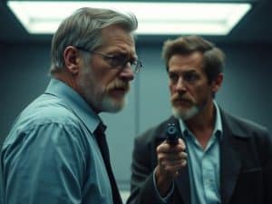 ‘Old Guy’ Review: Christoph Waltz and Cooper Hoffman Aim to Kill, but Misfire