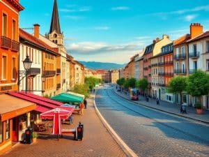 La place de la Libération à Dijon