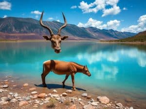 Lac Natron / cadavre d