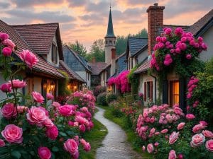 Le village de Gerberoy, en Picardie