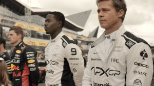 ‘F1’ Review: Brad Pitt Swaggers Through a Formula One Drama That’s All Surface Excitement
