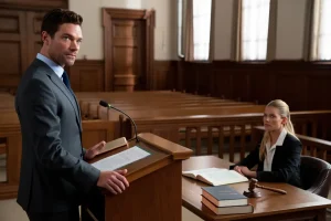 "War" è il nuovo legal thriller di Sky con Dominic West e Sienna Miller (dal creatore di Lupin)