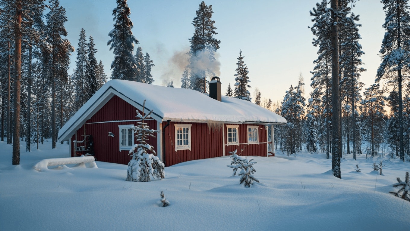 Un séjour offert dans un chalet idyllique en Suède, si vous arrivez à ne pas faire de bruit