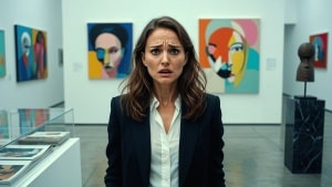 ‘The Gallerist’ Review: Natalie Portman Plays a Desperate Miami Art Dealer Whose Latest Show Is About to Make a Killing