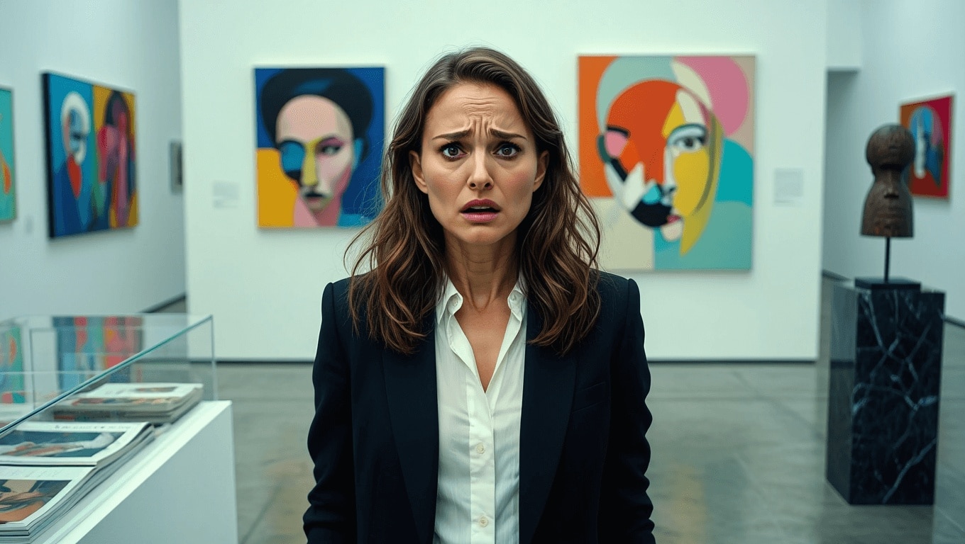 ‘The Gallerist’ Review: Natalie Portman Plays a Desperate Miami Art Dealer Whose Latest Show Is About to Make a Killing