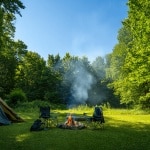 Une cabane tout en bois extérieur (Bon Air Club)