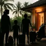 Garde d'enfants à 4 000 euros : Ils choisissent Bali où le plein de scooter coûte 4,60 euros !