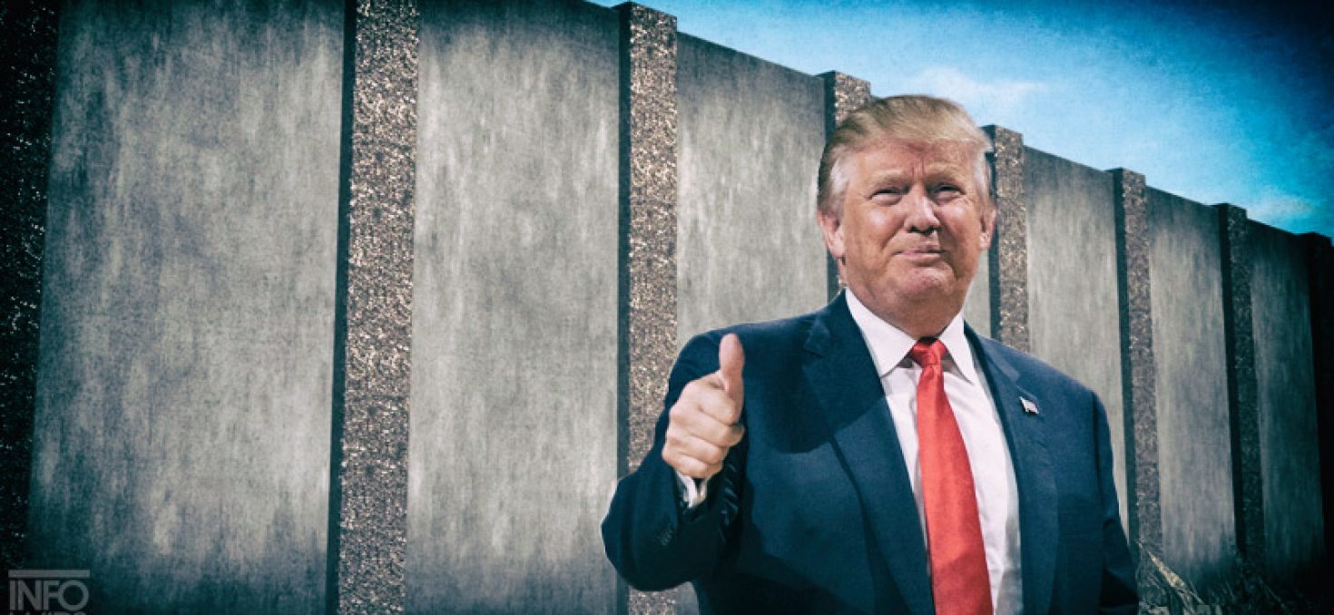 Trump, droit dans le mur
