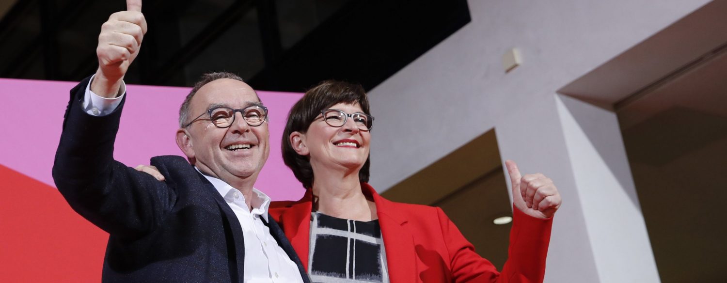 Le SPD vire à gauche, fragilisant la coalition Merkel