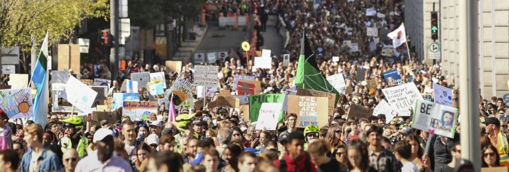 Climat : défilé historique à Montréal avec Greta Thunberg