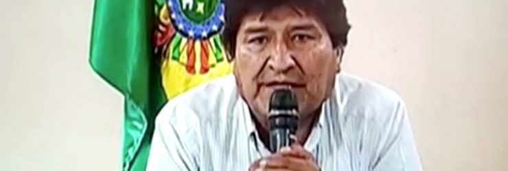 Bolivie : le président Evo Morales a démissionné de ses fonctions