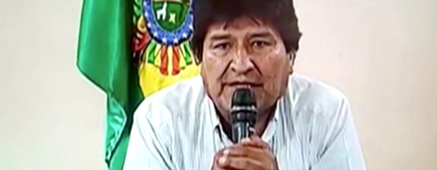 Bolivie : le président Evo Morales a démissionné de ses fonctions