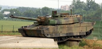 Déploiement de chars Leclerc en Roumanie