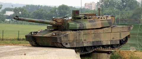 Déploiement de chars Leclerc en Roumanie