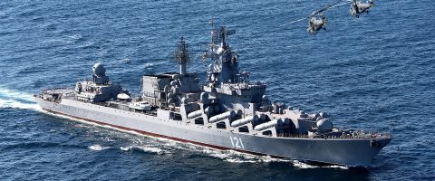 Le vaisseau russe « Moskva » a coulé
