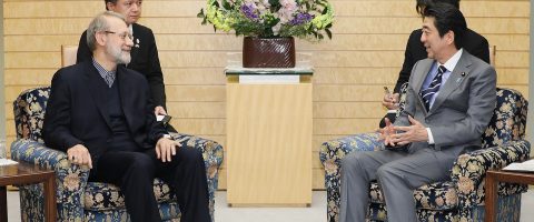 Shinzo Abe en visite à Téhéran