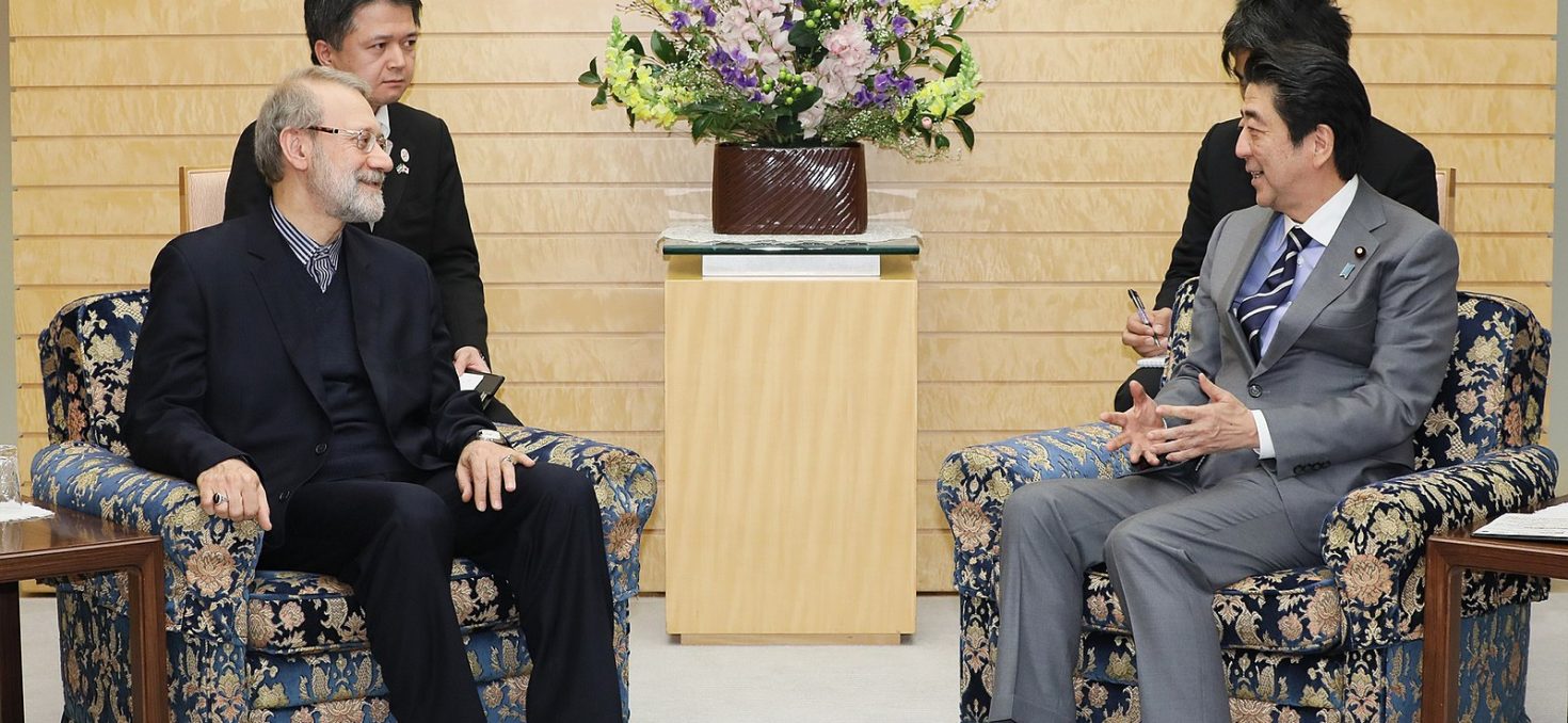 Shinzo Abe en visite à Téhéran
