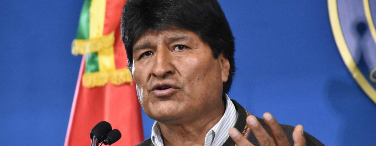 Evo Morales sous le coup d’un mandat d’arrêt de la part de la Bolivie