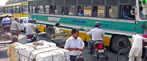 Le cauchemar des transports en commun à New Delhi