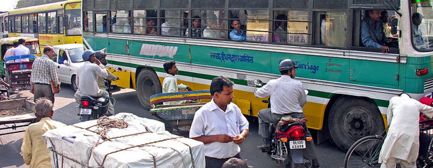 Le cauchemar des transports en commun à New Delhi
