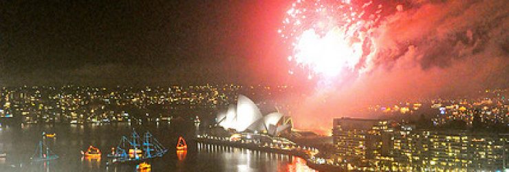 Sydney a ouvert les festivités de 2013