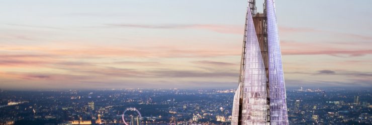La tour Shard, la plus haute d’Europe, ouvre ses portes à Londres