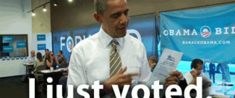 Barack Obama: a voté!