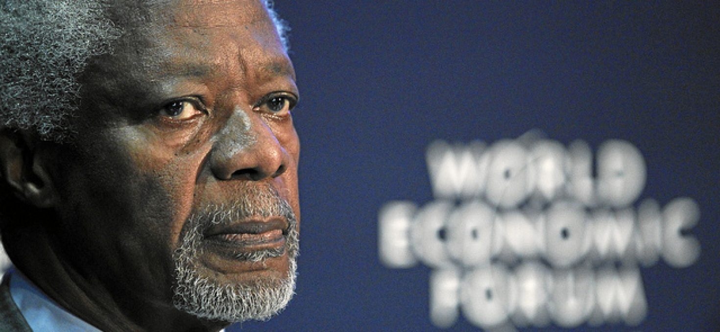 Kofi Annan craint une guerre généralisée