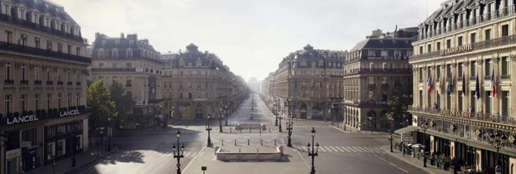 Photographie: Paris, complètement désert