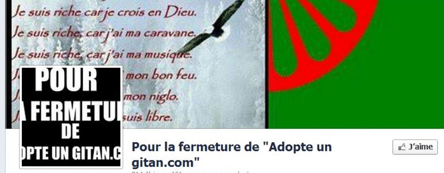 «Adopte un gitan»: une plainte contre la page Facebook