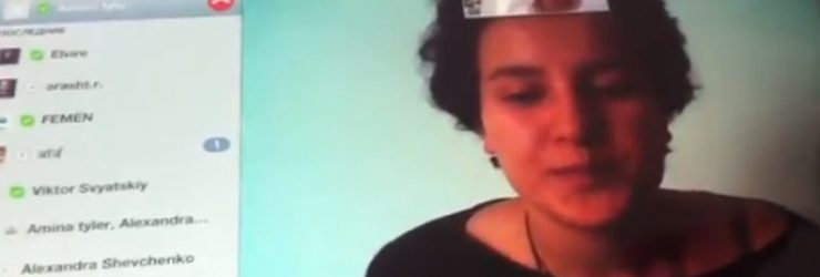 La Femen tunisienne Amina Tyler s’est enfuie de chez elle