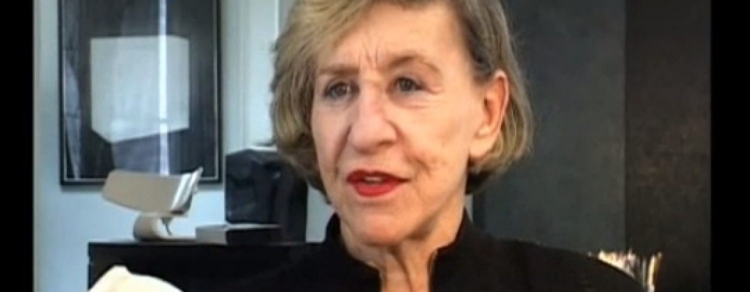 La grande dame du design Andrée Putman s’est éteinte à 87 ans