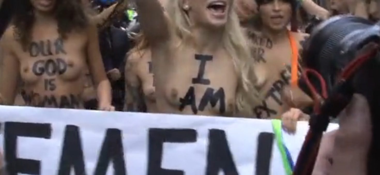 Les Femen inaugurent un «centre d’entraînement» à Paris