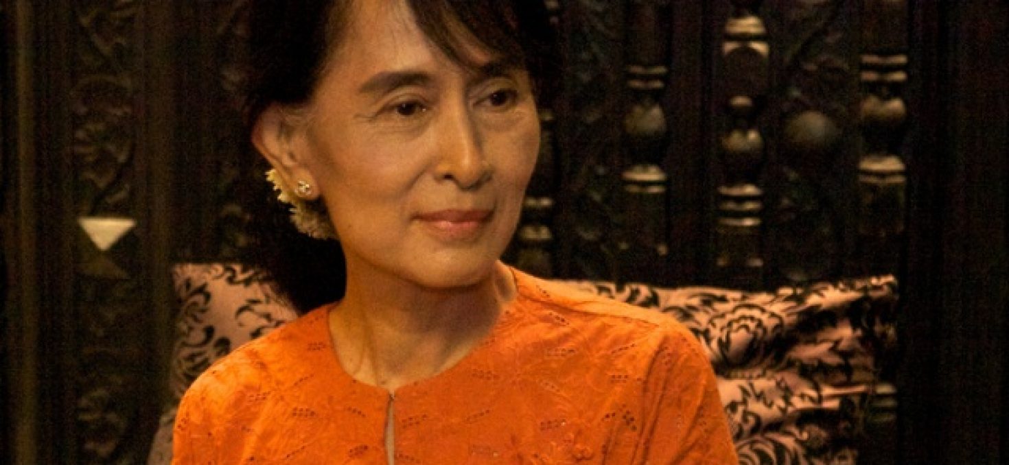 Premier pas sur un sol étranger pour Aung San Suu Kyi
