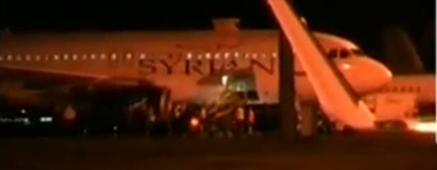 Un avion syrien intercepté en Turquie avec une cargaison suspecte