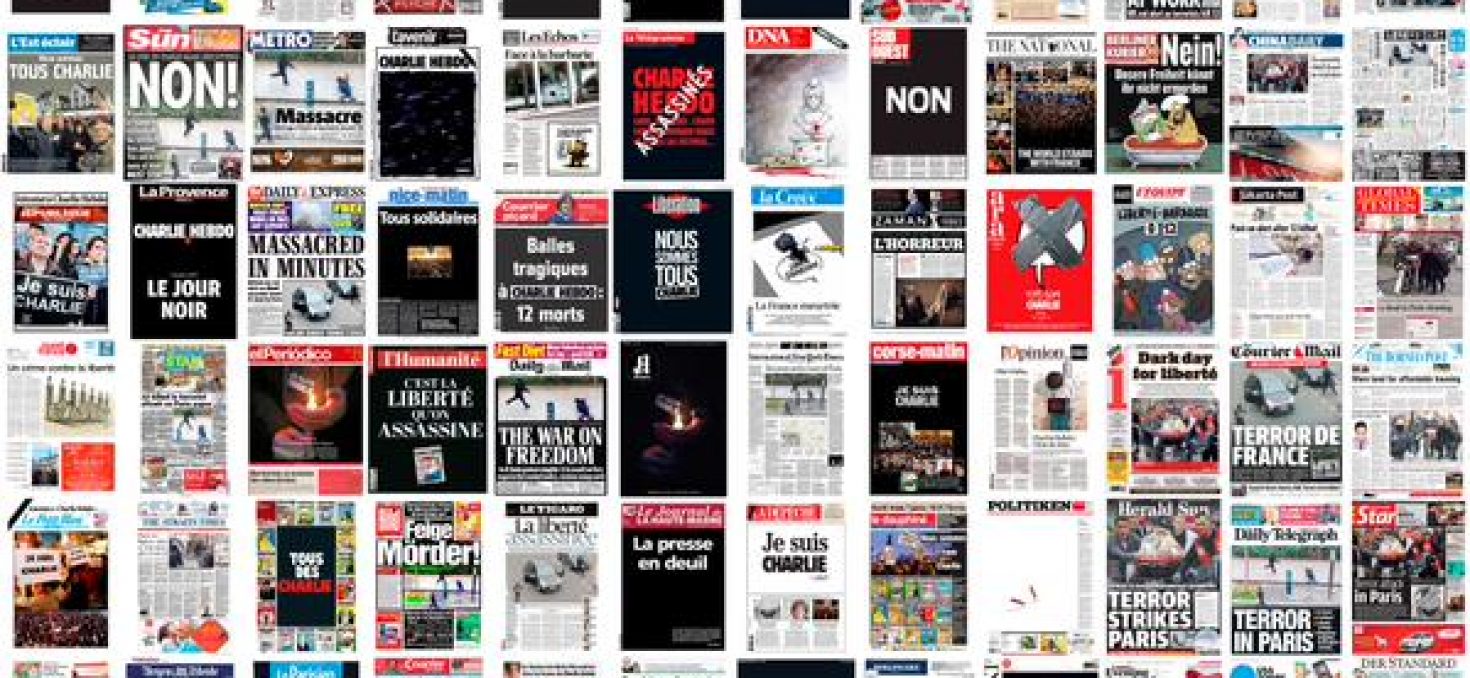 Charlie Hebdo : la presse française rend hommage aux victimes