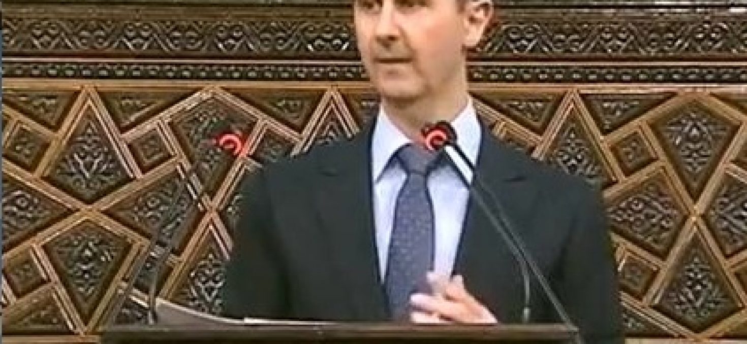 « Une guerre menée de l’étranger » selon Bachar al-Assad