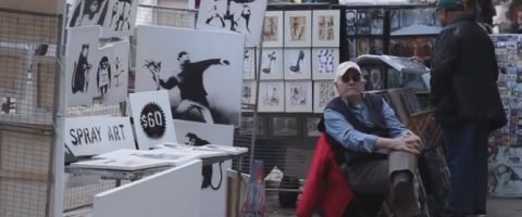 New York: Banksy vend des œuvres originales à 60 dollars dans la rue