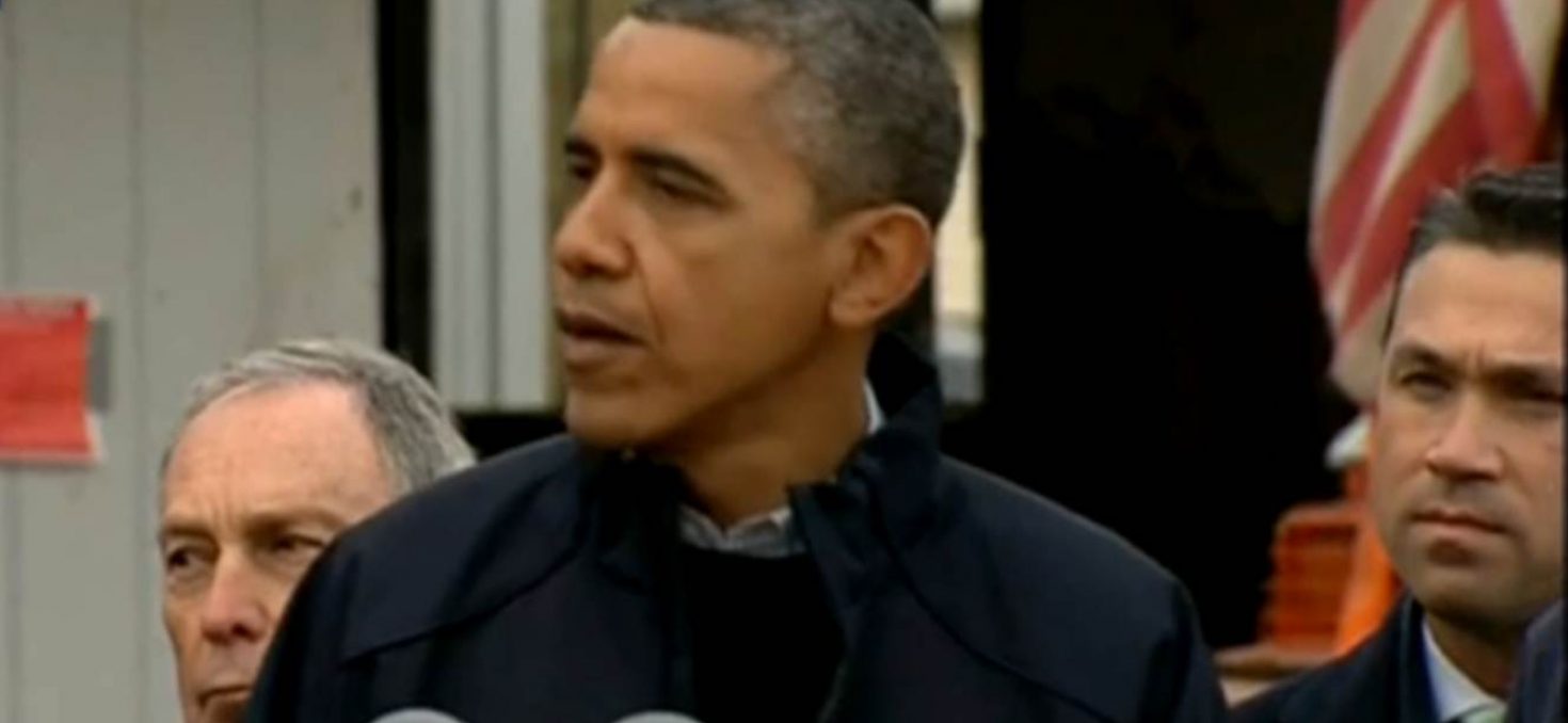 Barack Obama rencontre les victimes de l’ouragan Sandy
