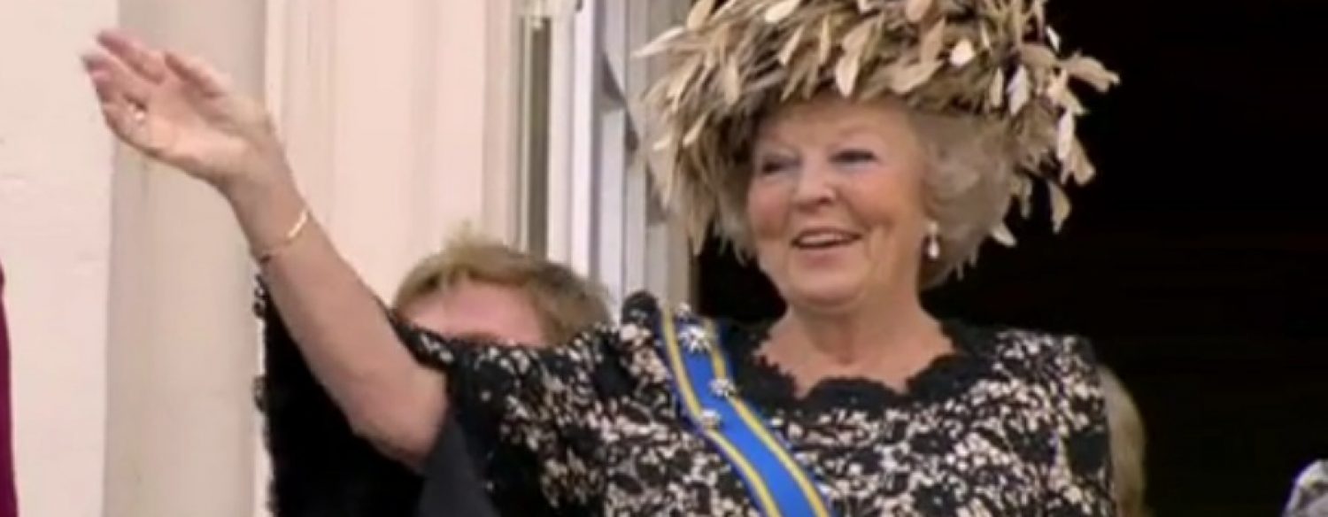 La Reine Beatrix des Pays-Bas abdique