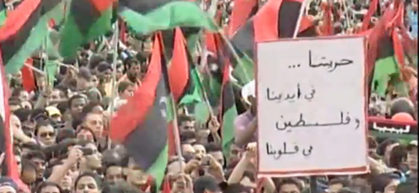 Les Libyens célèbrent la libération