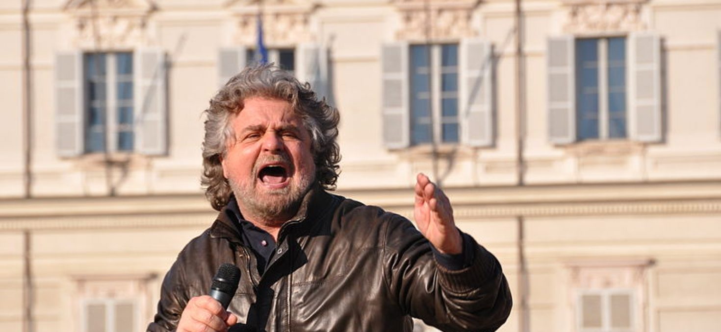 Beppe Grillo, le nouvel homme-clé de la scène politique italienne